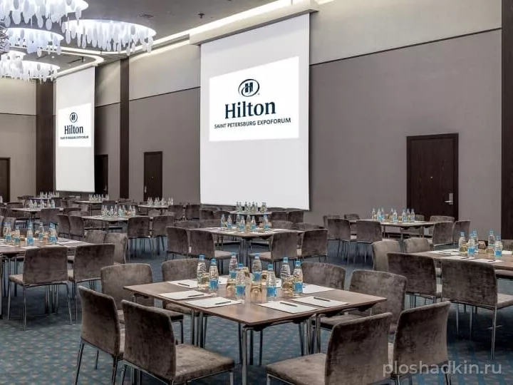 Hilton St. Petersburg ExpoForum — Бальный зал — зал в отеле в Санкт-Петербурге