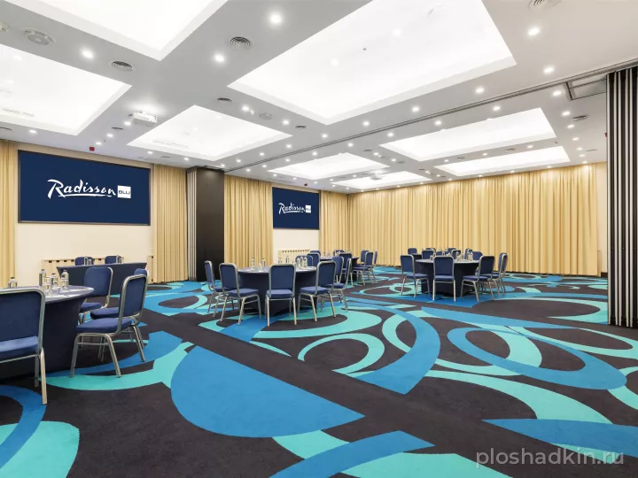 Radisson Blu Белорусская — Мюзик-холл — зал в отеле в Москве, фото 3