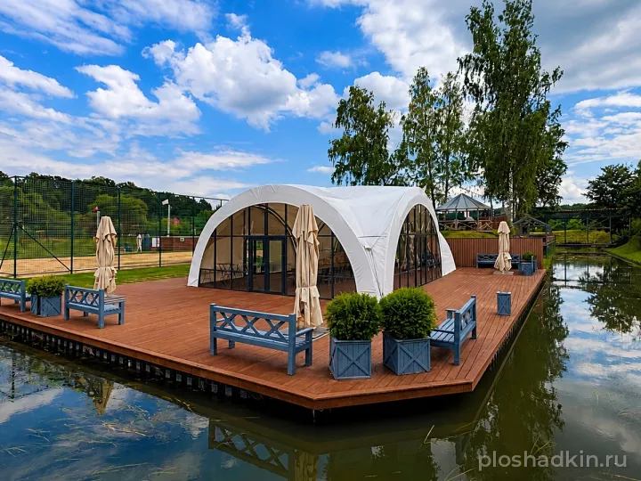 GOPARK HOTEL — шатёр Omega — загородная площадка в Москве