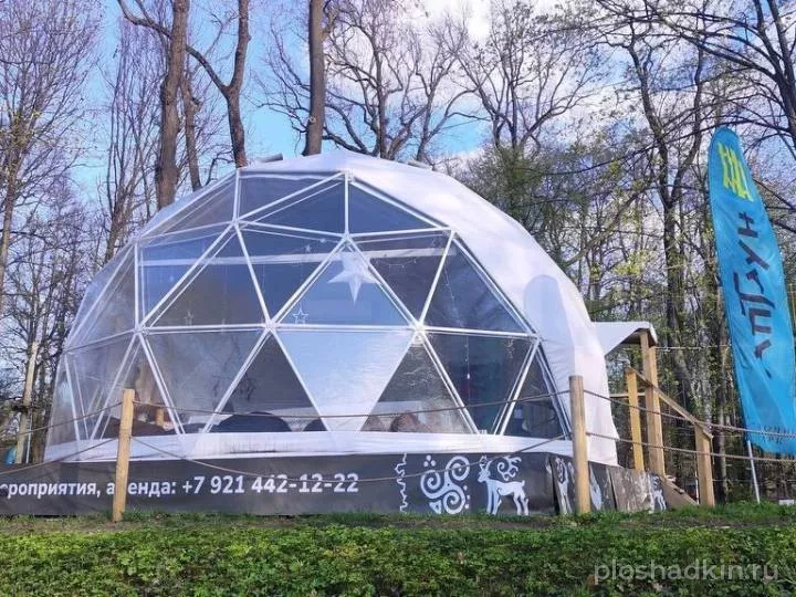 Геокупол на Елагином острове — летняя площадка в Санкт-Петербурге, фото 2