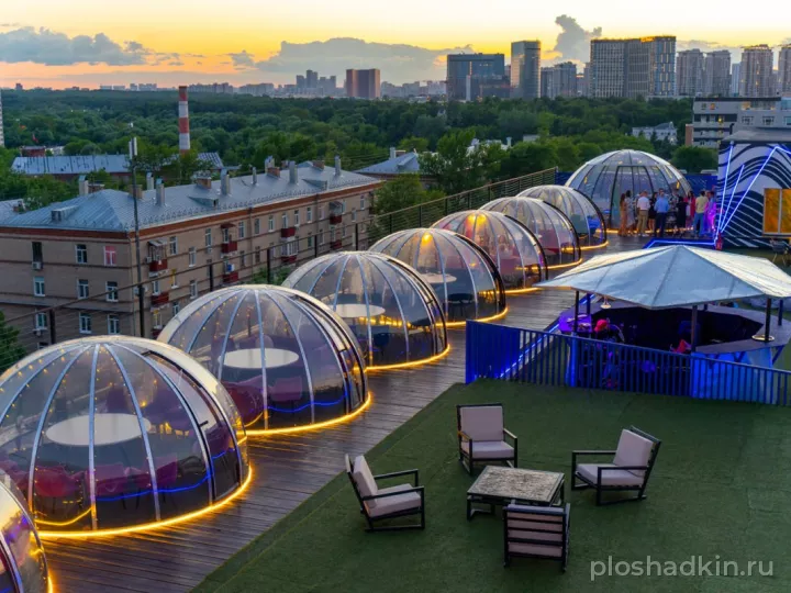 Лофты ВДНХ — Лофт «Двойной Антик» с верандой на крыше — лофт в Москве, фото 7