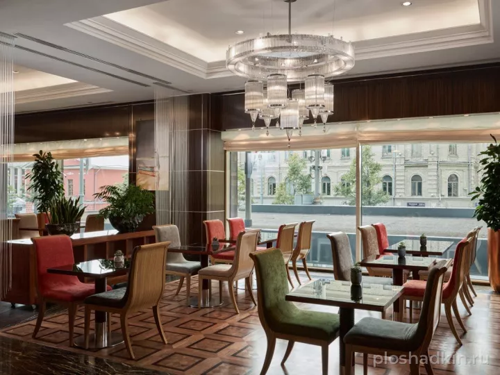 Hotel Continental (бывший InterContinental Москва Тверская) — Ресторан «Татлин» — зал в отеле в Москве, фото 5