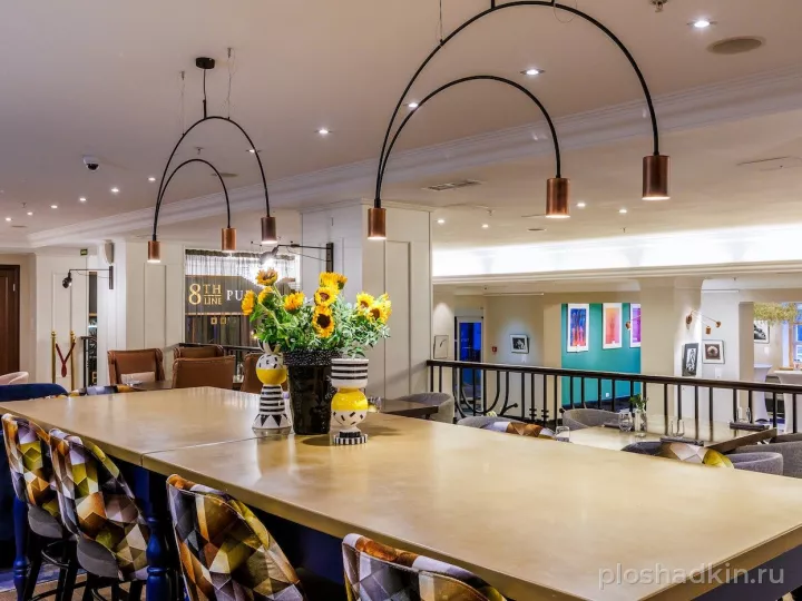 Vasilievsky Hotel — Ресторан, Арт-рум и Библиотека — зал в отеле в Санкт-Петербурге, фото 4