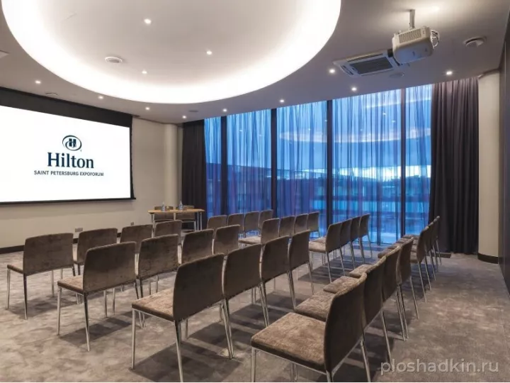 Hilton St. Petersburg ExpoForum — Конференц-зал 1+2 — конференц-зал в Санкт-Петербурге, фото 5