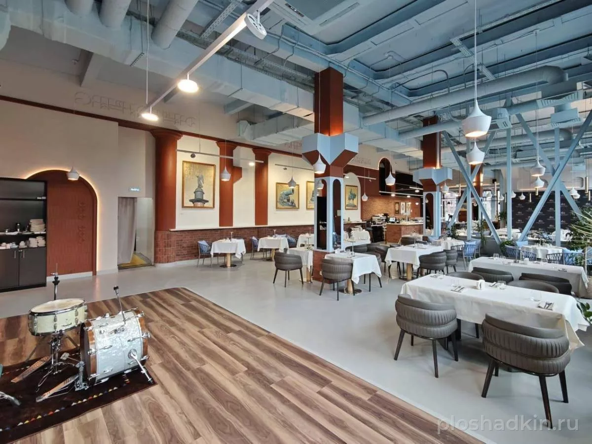 Loft Moscow — Ресторан Модная среда 1823 — банкетный зал в Москве