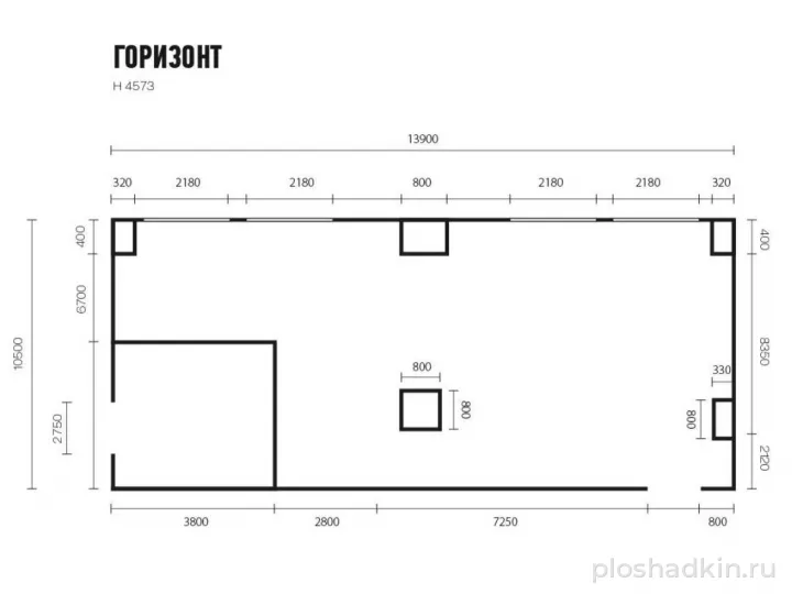 Cross+Studio — Горизонт — лофт в Москве, фото 7