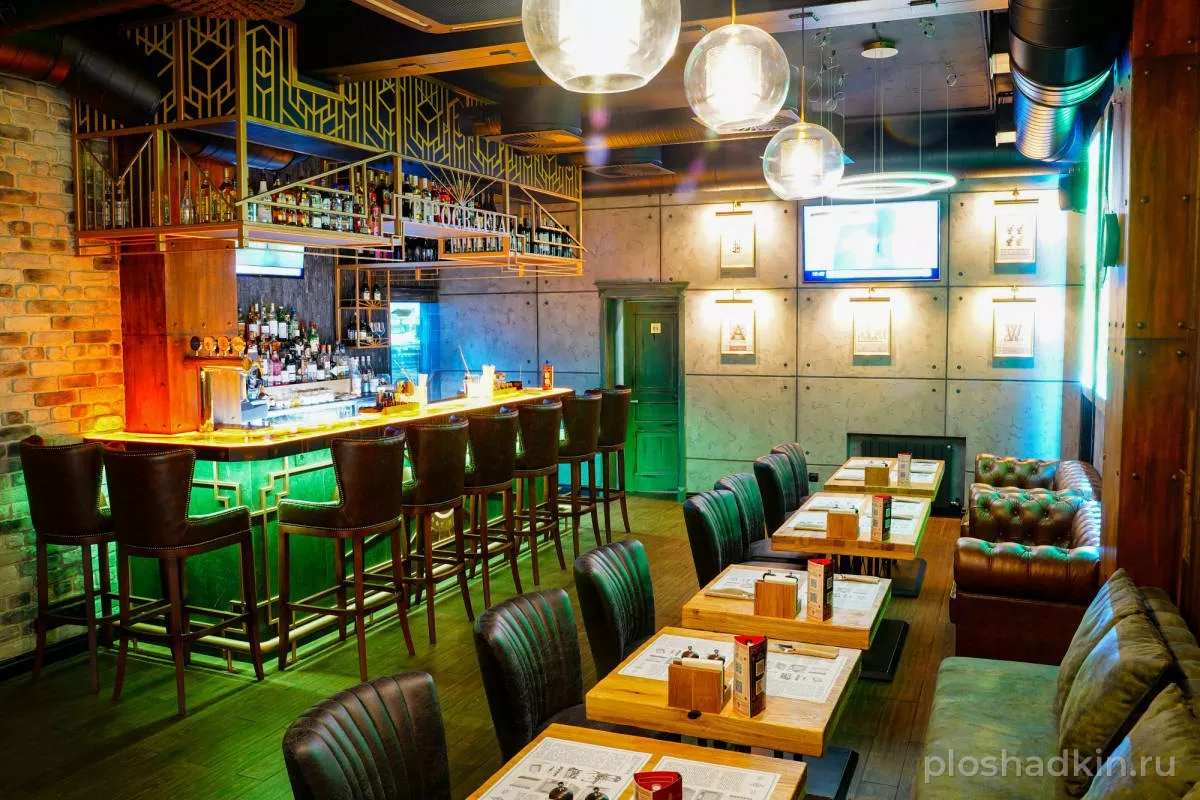 Loft Cafe Tipografia — Первый этаж «Бар» — лофт в Москве