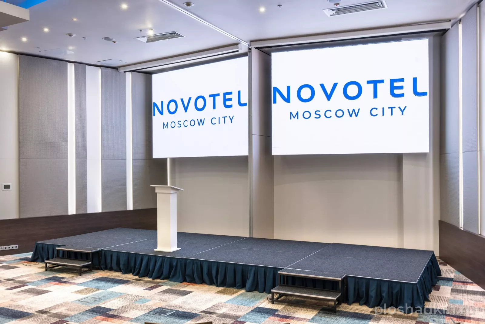 Novotel Москва Сити — Залы «Москва 1» и «Москва 2» — зал в отеле в Москве