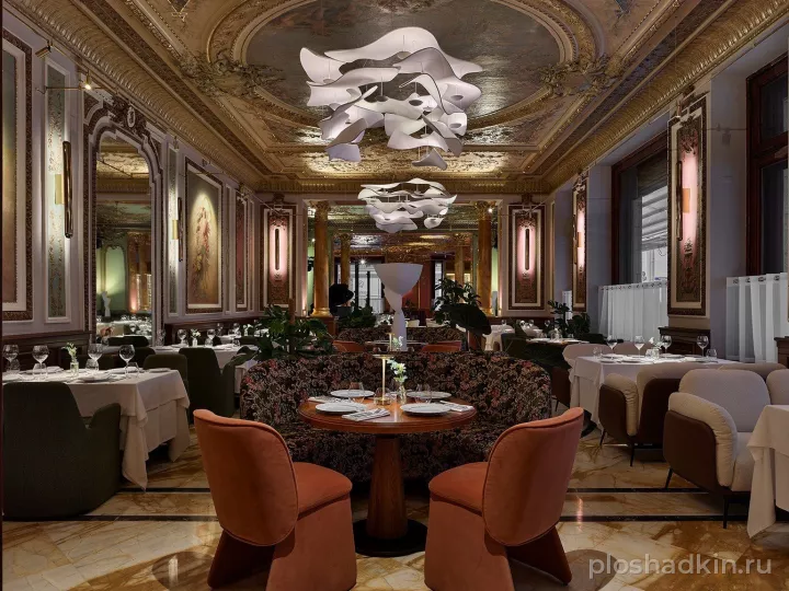 Отель «Савой» — Ресторан Savoy — зал в отеле в Москве
